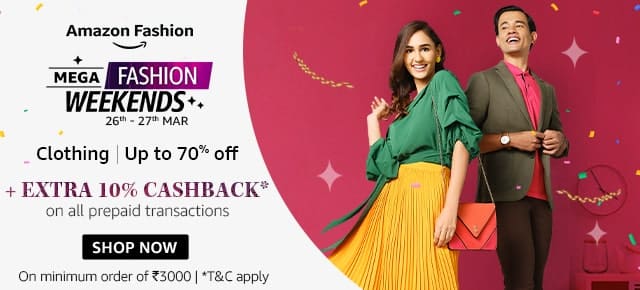 Mega Fashion Weekend – Up to 70% off