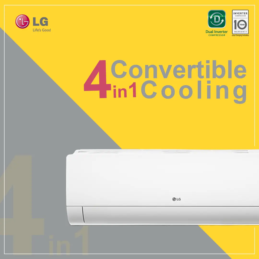 Lg 4 in 1 covertible compressor ac - Compare2Buy