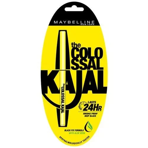 Maybelline New York Colossal Kajal, Black, 0.35g